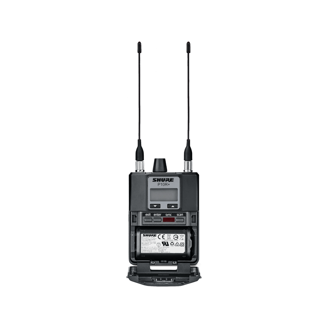 Shure P10R+ Diversity Bodypack Receiver - 0