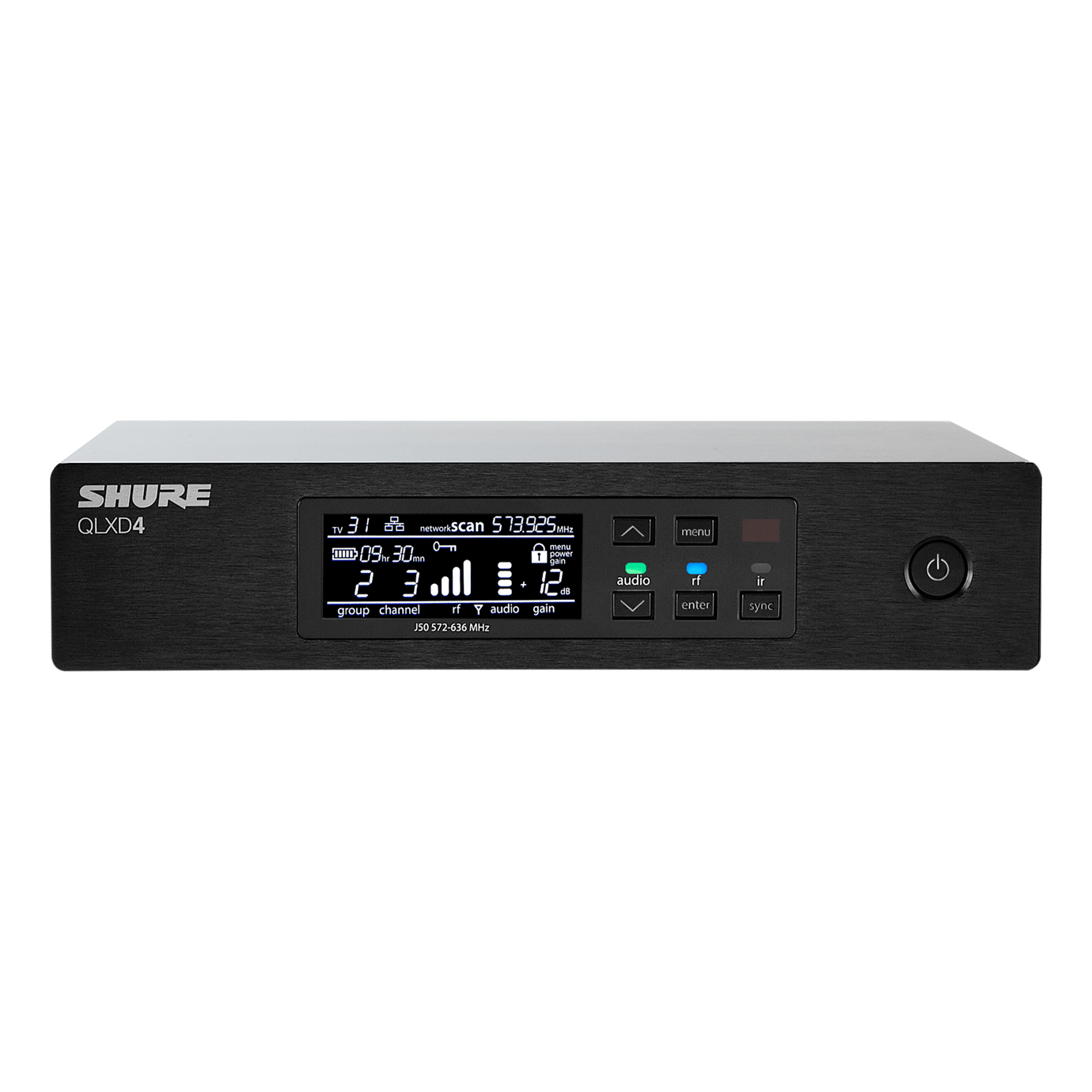 Shure QLXD4 Digital Wireless Receiver