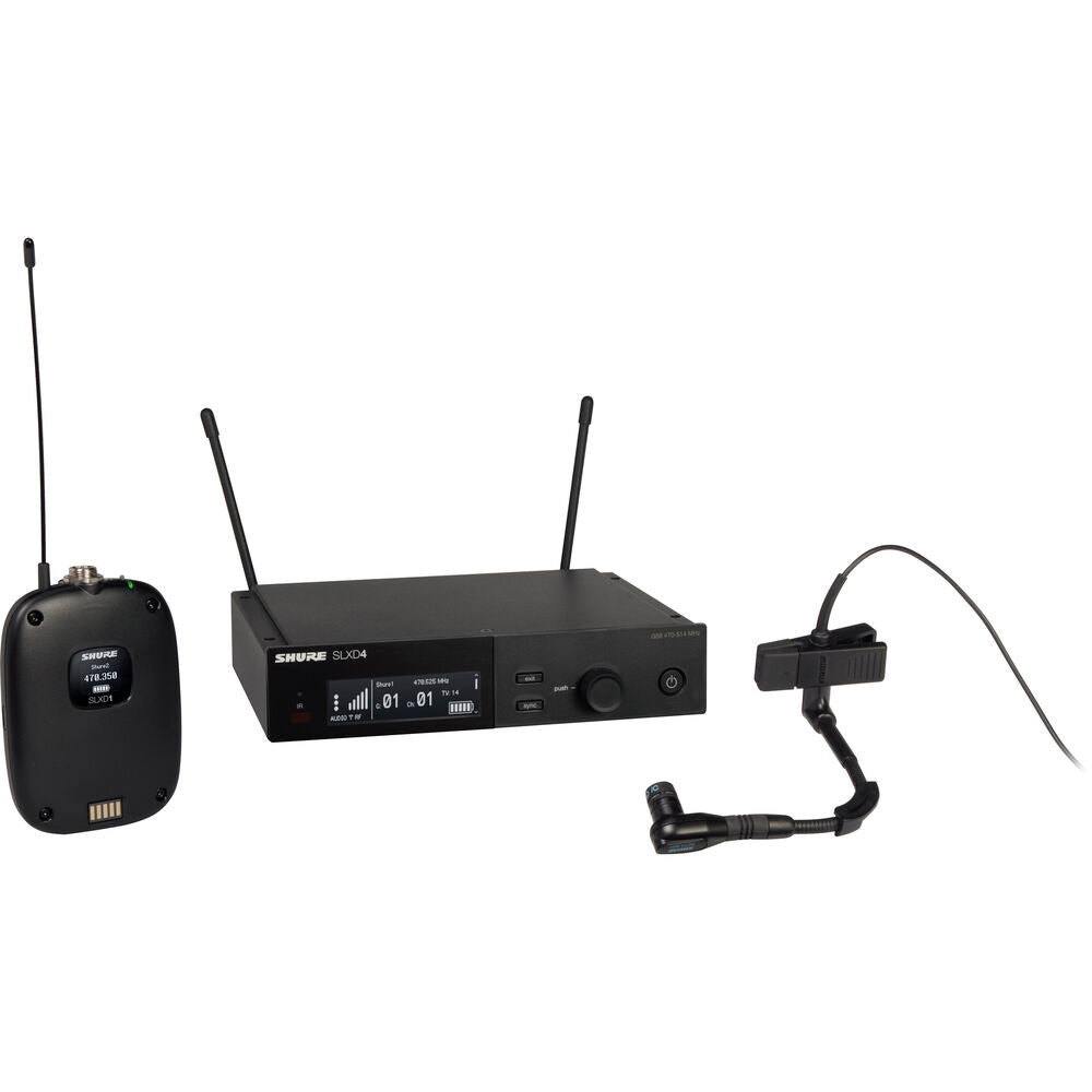 Shure SLXD14 Combo Digital Wireless BodyPack System