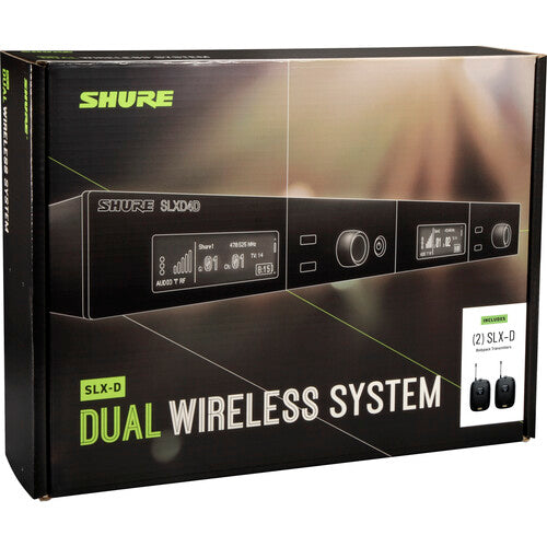 Shure SLXD14D Dual Wireless System