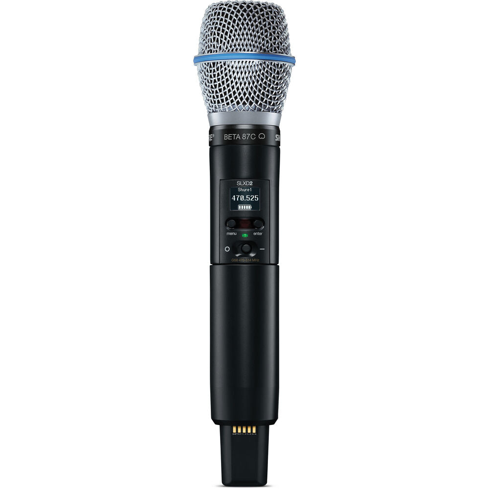 Shure SLXD2 Wireless Handheld Microphone Transmitter