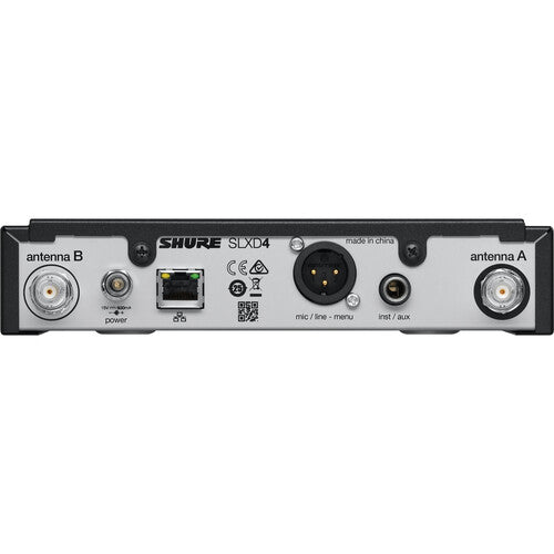 Shure SLXD124/85M Digital Wireless Combo System with SM58® Handheld and WL185m Lavalier Microphones