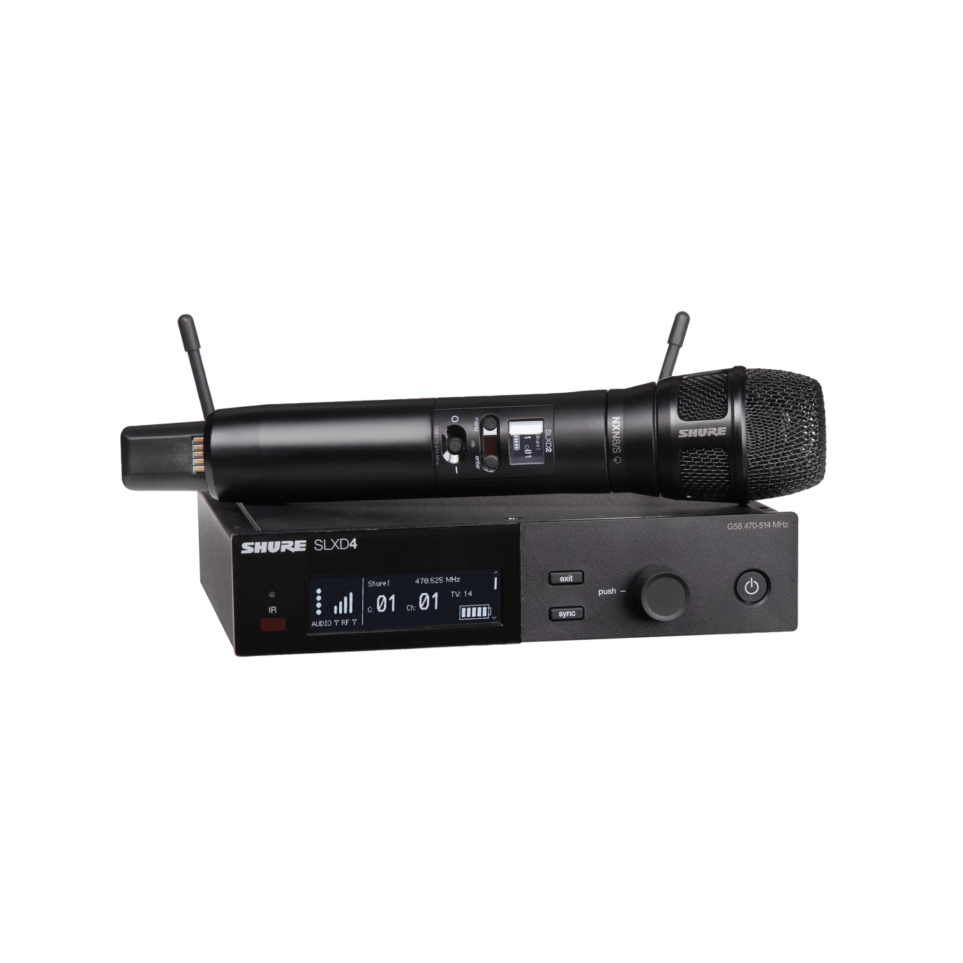 Shure SLXD2 Wireless Handheld Microphone Transmitter