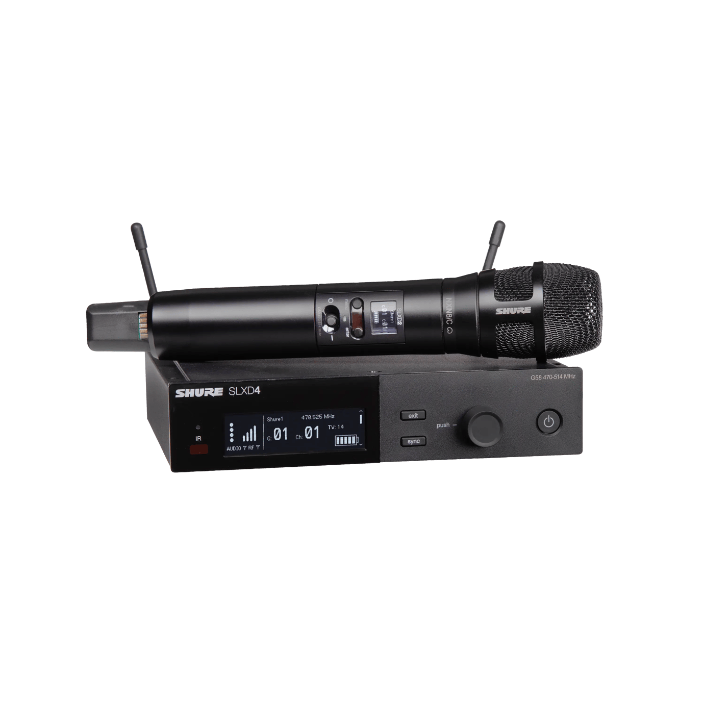 Shure SLXD2 Wireless Handheld Microphone Transmitter