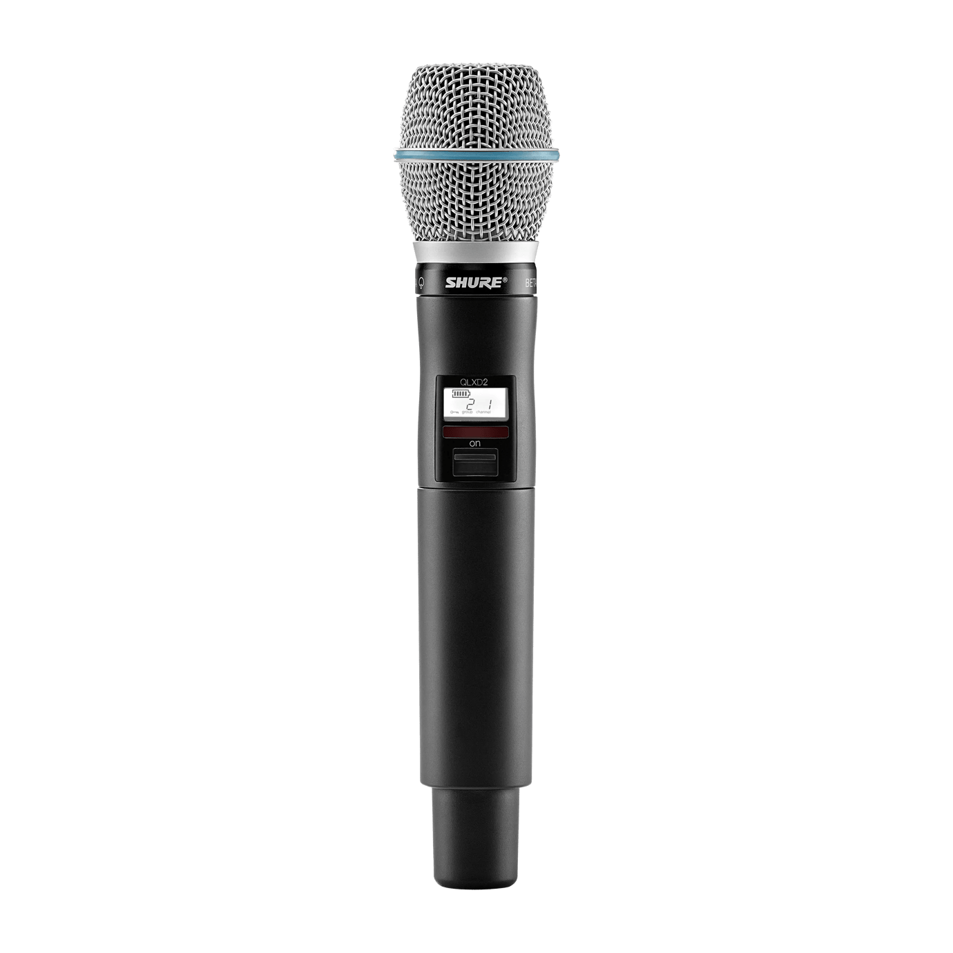 Shure QLXD2 Handheld Wireless Microphone Transmitter - 0