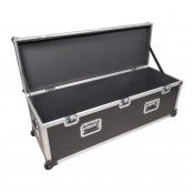 ATA Utility Flight Travel Heavy-Duty Storage Road Case with Low Profile Wheels – 48x16x16 in. Exterior