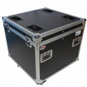 ATA Utility Flight Travel Heavy-Duty Storage Road Case with 4" in casters – 29.5"x29.5"x29" Exterior