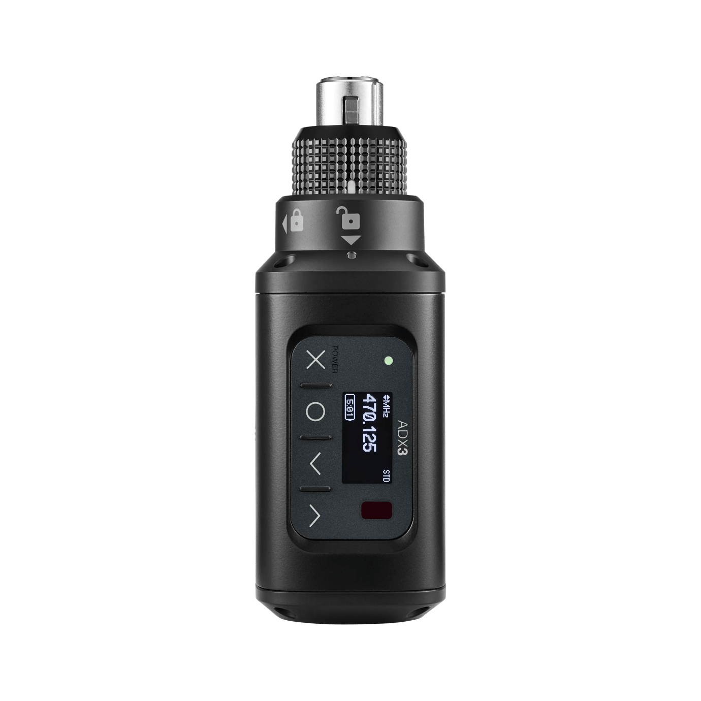 Shure ADX3 Axient® Digital Plug-On Transmitter with ShowLink®