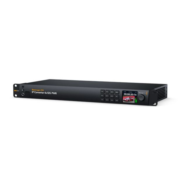 Blackmagic 2110 IP Converter 4x12G PWR