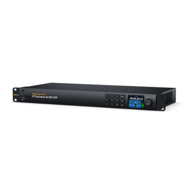 Blackmagic 2110 IP Converter 8x12G SFP