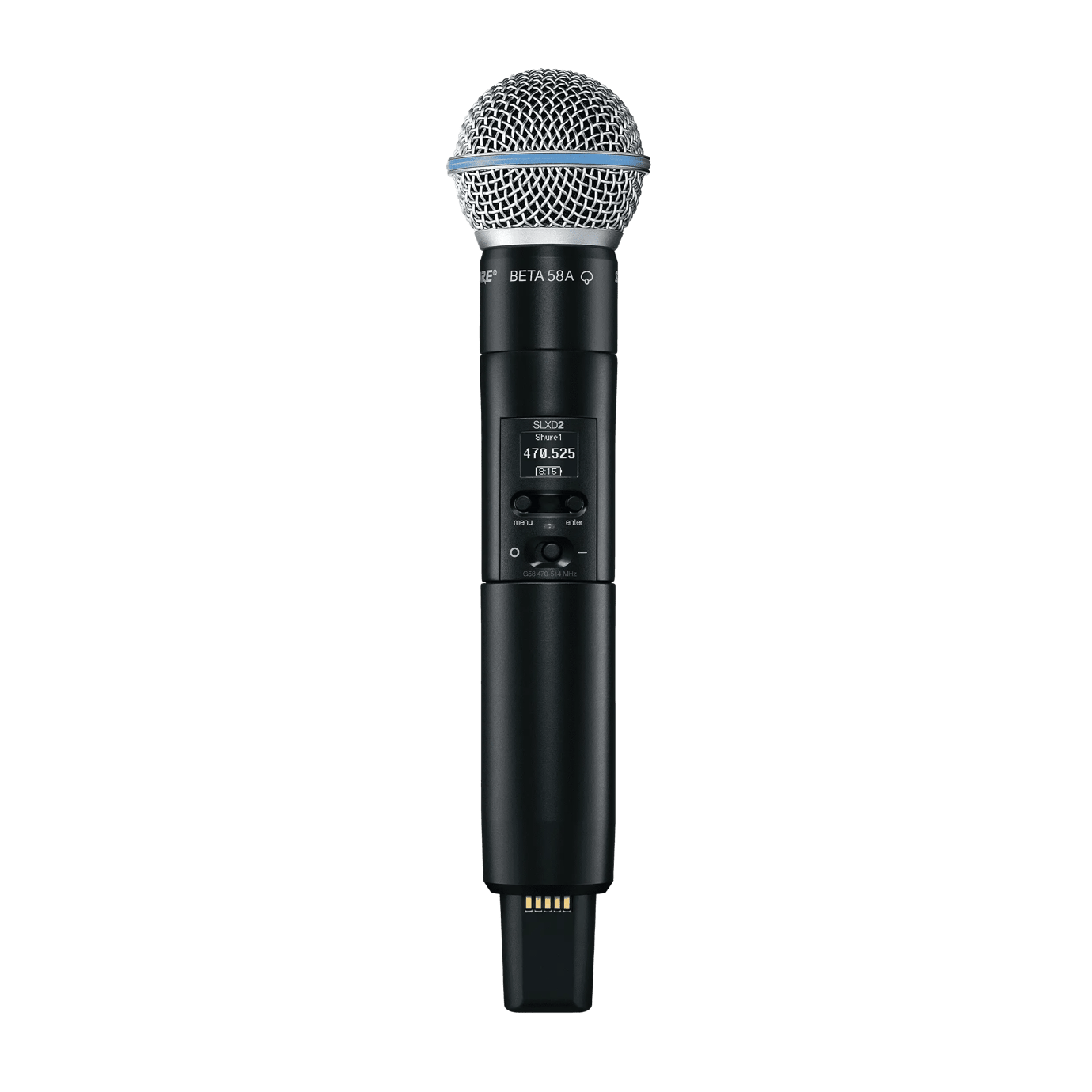 Shure SLXD2 Wireless Handheld Microphone Transmitter