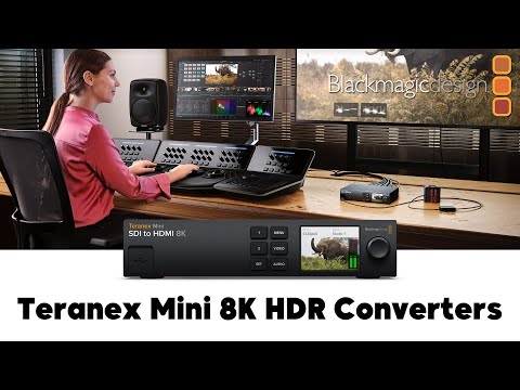 Teranex Mini: SDI to DisplayPort 8K HDR