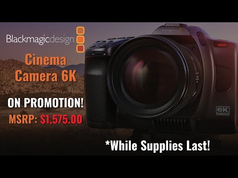 Blackmagic Cinema Camera 6K