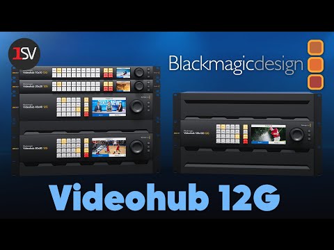 Blackmagic Videohub 20x20 12G - 0