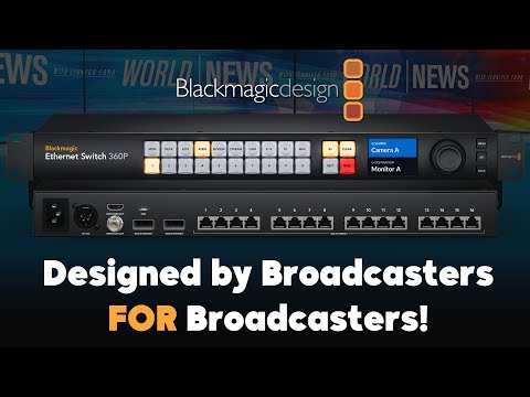 Blackmagic Ethernet Switch 360P - 0