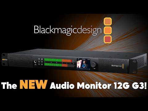 Blackmagic Audio Monitor 12GG3